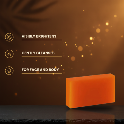 Key benefits — visibly brightens, gently cleanses, for face and body