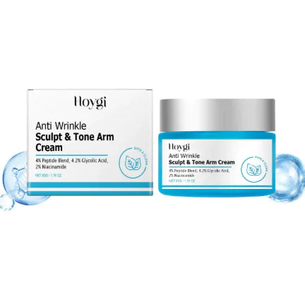 Anti-Wrinkle Sculpt & Tone Arm Cream – Peptide & Glycolic Acid Formula, 50g