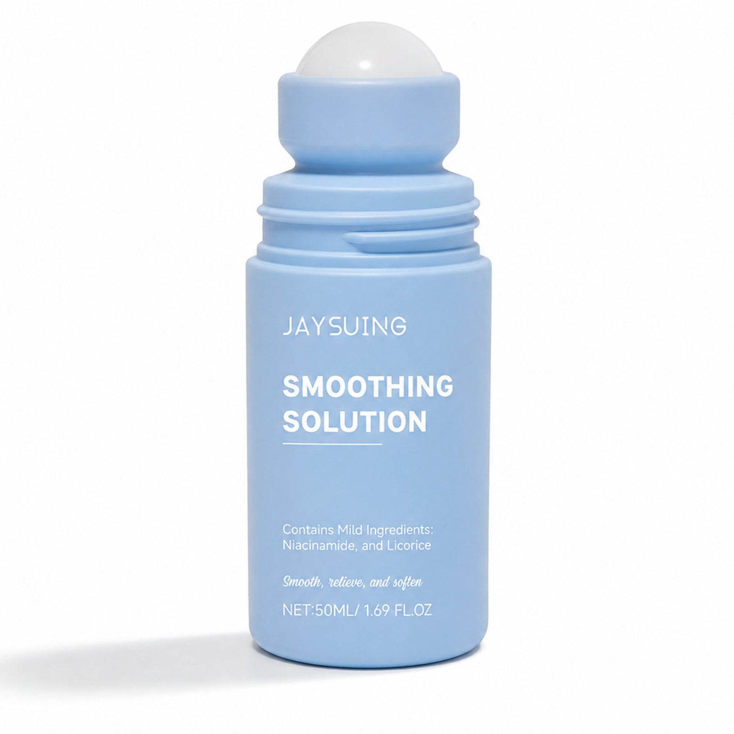 Underarm Soothing Roller Serum – Calming & Gentle Daily Care — premium close product and label detail