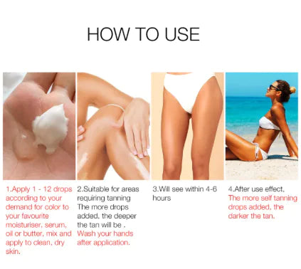 Self-Tanning Drops for deep daily moisture