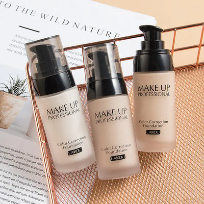 Color Correction Liquid Foundation for buildable, long-lasting color
