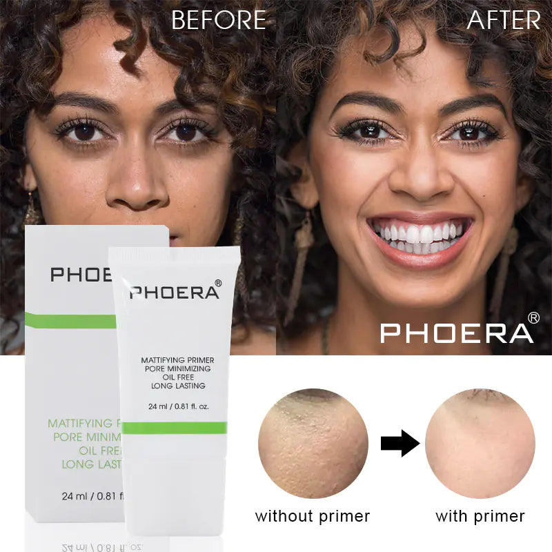 Mattifying Face Primer – Pore Minimizing, Oil Free & Long-Lasting Formula, 24ml