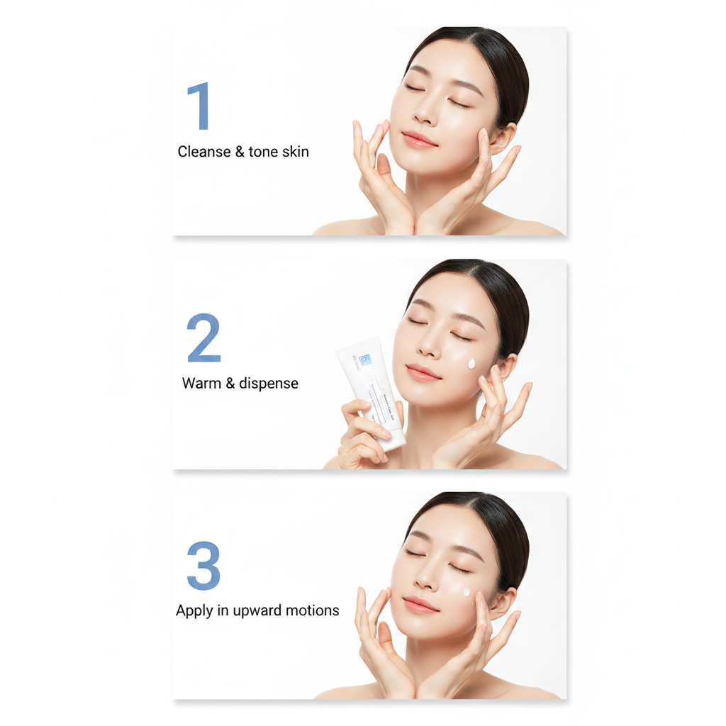 Vitamin B5 Intensive Care Milk — how to use in three steps