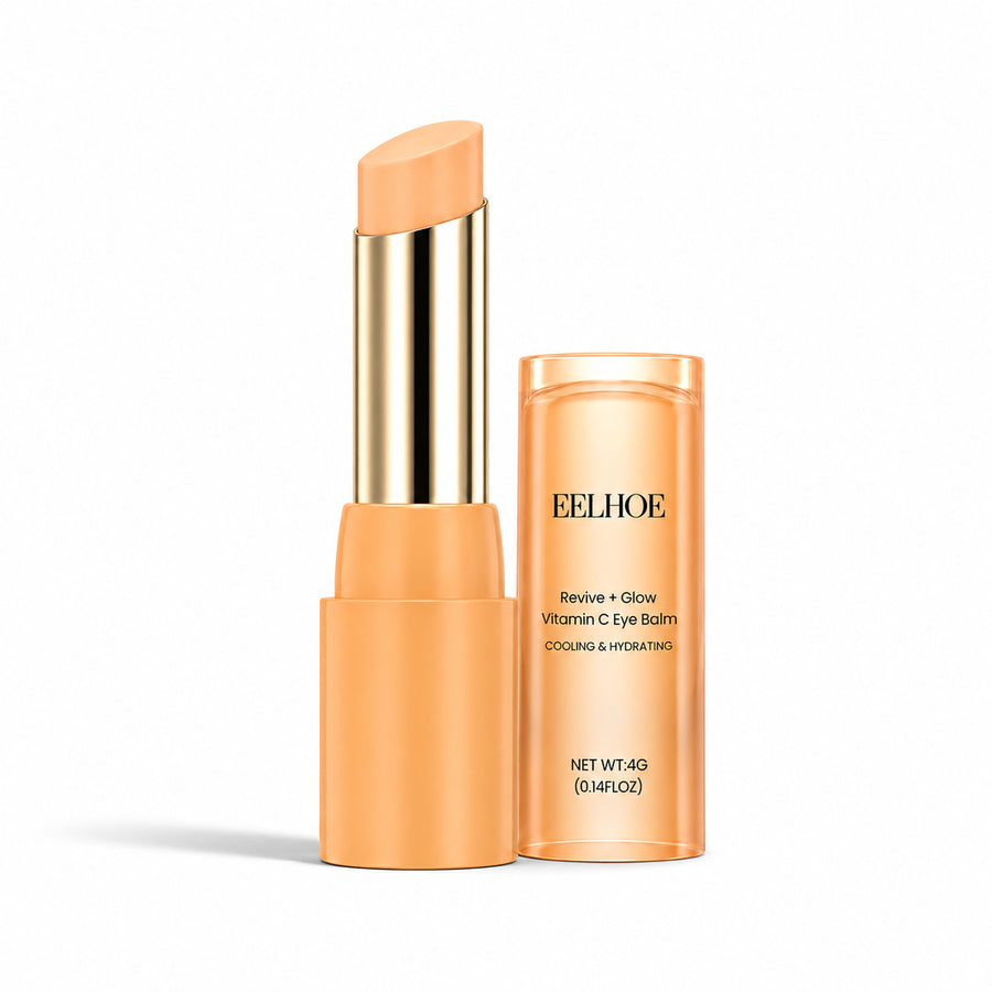EELHOE Revive + Glow Vitamin C Eye Balm 4 g stick with cap on white