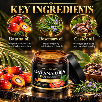 Key ingredients: batana oil, rosemary oil and castor oil