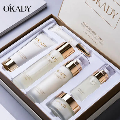 Bifid Yeast Compact Repair 6-Piece Anti-Aging Skincare Set in 6-Piece Set