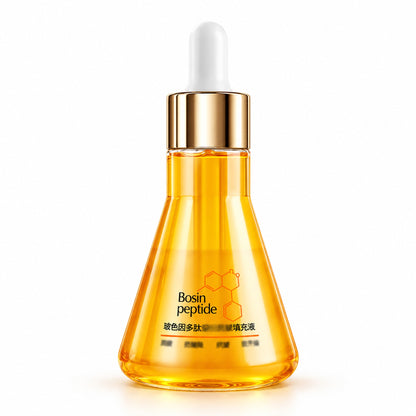 XIUSE Bosin peptide lifting and firming face serum 50ml in a flask-shaped dropper bottle
