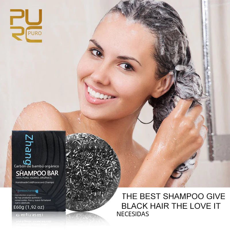 Bamboo Charcoal Clarifying Shampoo Bar